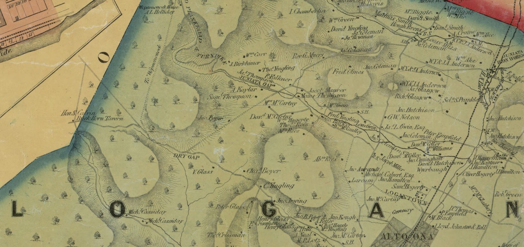 Maps of Wopsononock