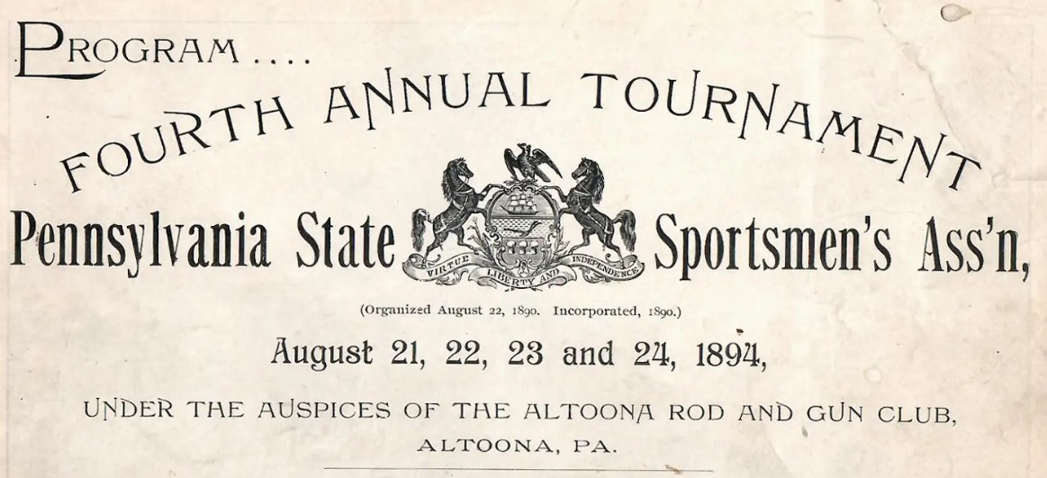 Shooting Tournament On Wopsy, 1894