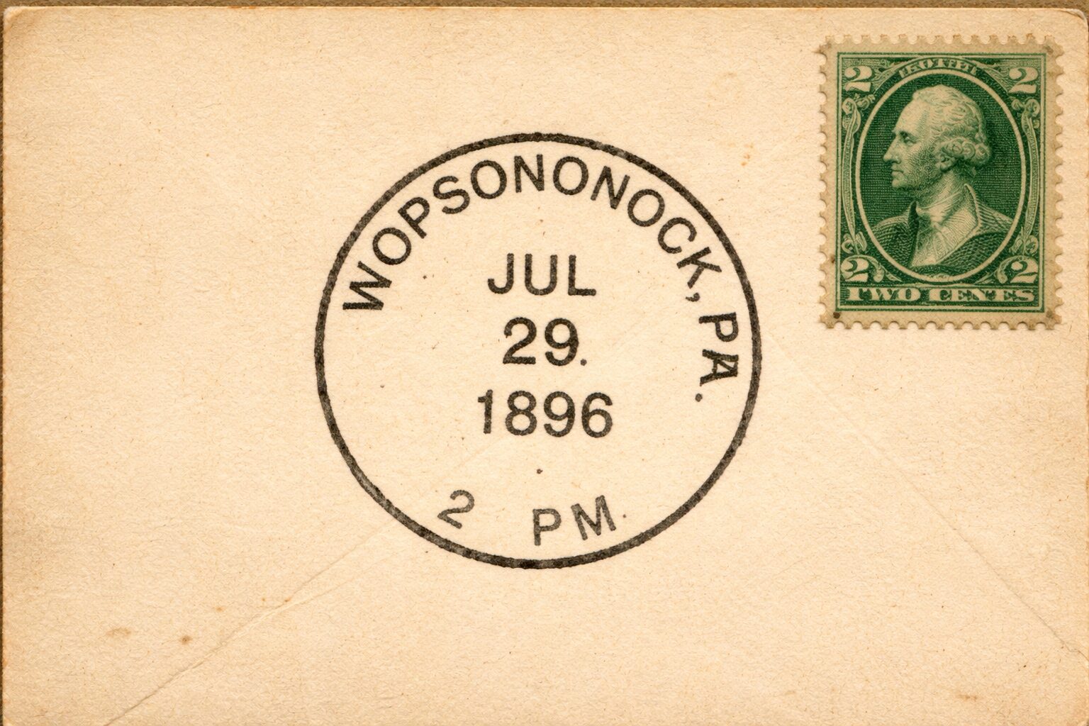 Wopsononock Post Office