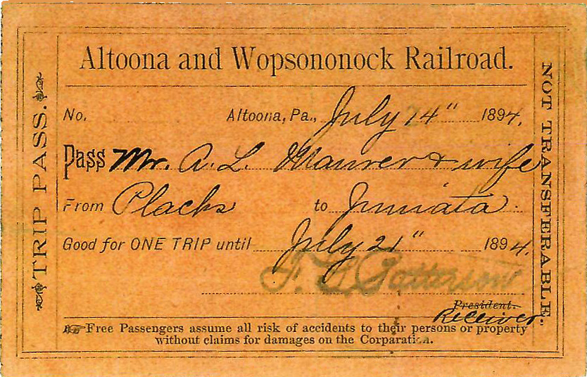 A Day at Wopsy: St. Luke’s Church Picnic, July 1894